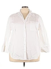 Fashion Nova 3/4 Sleeve Button Down Shirt