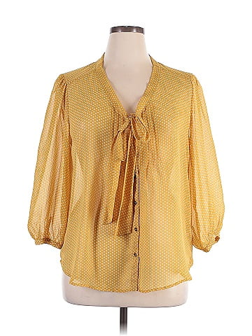 Xhilaration 3/4 Sleeve Blouse (view 1)