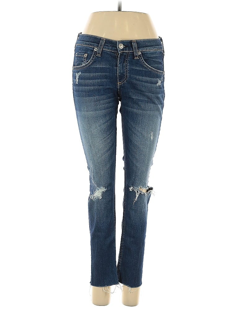 Pre-owned Rag & Bone Jeans In Blue