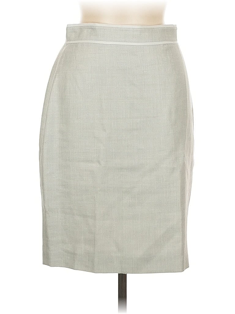 Click to view more detailed imagery on our partner's website Pre-owned Brooks Brothers Formal Skirt In Gray