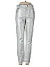 J Brand Metallic Silver Gray Jeggings Size 27 waist - photo 1