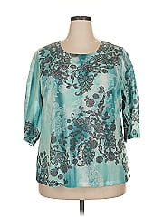 Cj Banks 3/4 Sleeve T Shirt