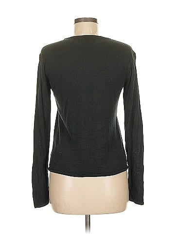 August Silk Long Sleeve Silk Top (view 2)