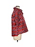Crown & Ivy 100% Polyester Plaid Red 3/4 Sleeve Blouse Size M - photo 4