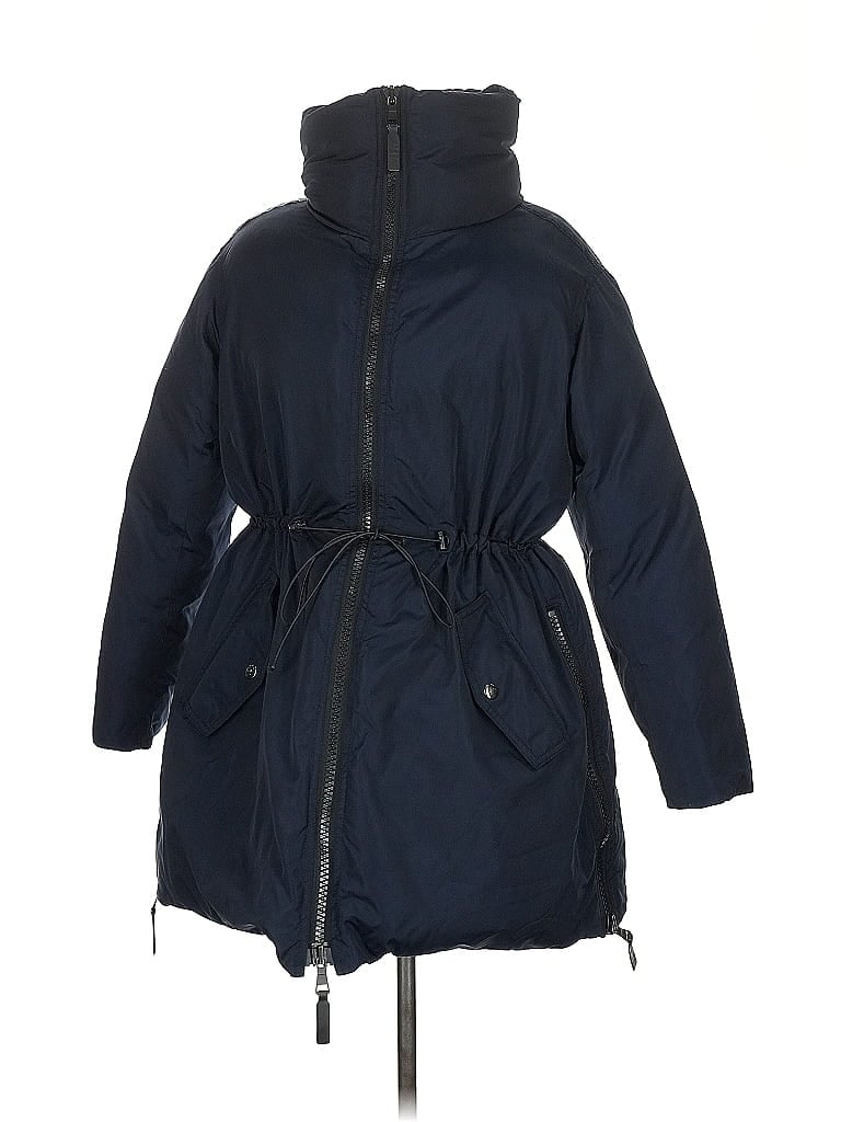 Pre-owned Club Monaco Coat In Blue