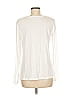 Zara W&B Collection Ivory White Long Sleeve T-Shirt Size M - photo 2