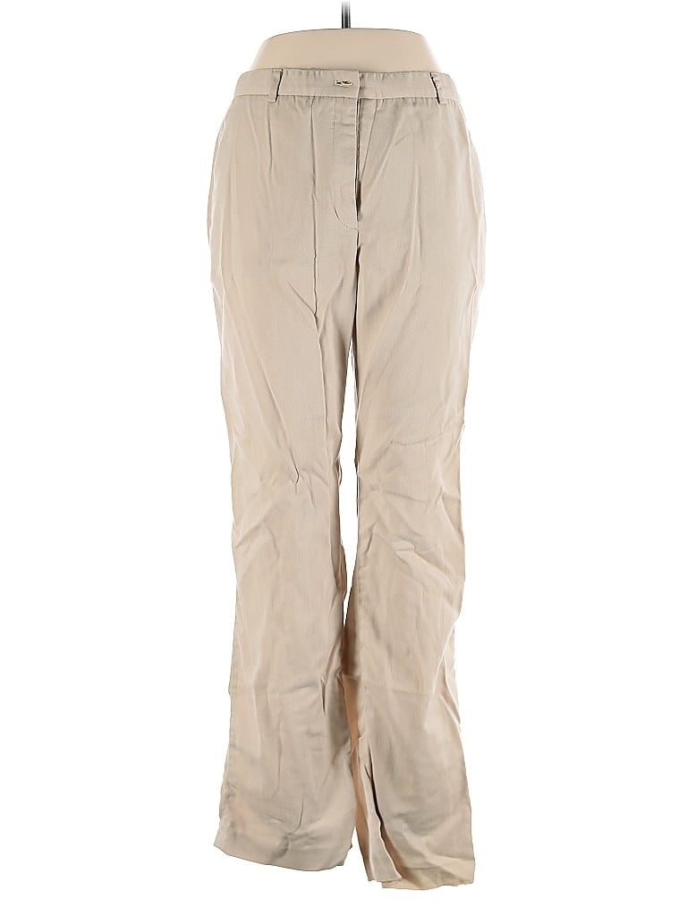 Pre-owned Calvin Klein Khaki Pant In White