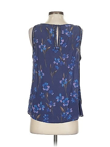 Greylin Sleeveless Silk Top (view 2)