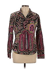 Ak Anne Klein Long Sleeve Blouse