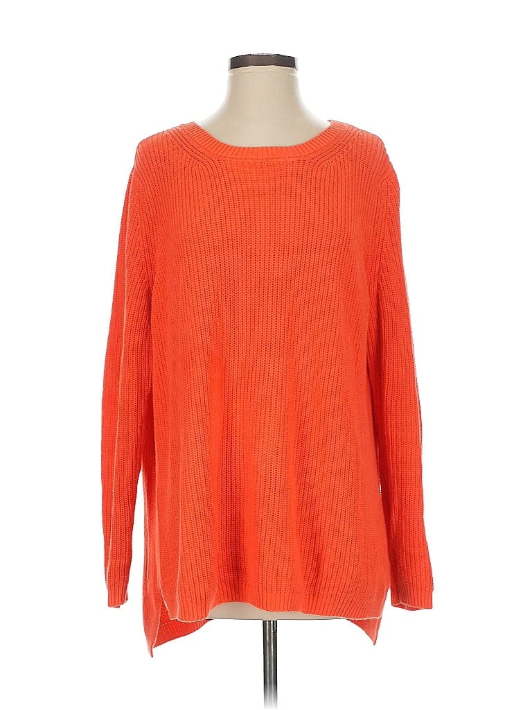 Click to view more detailed imagery on our partner's website Pre-owned 525 America Pullover Sweater In Orange