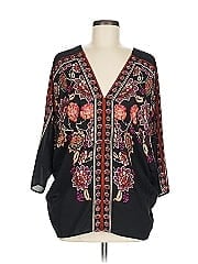 Rose + Olive 3/4 Sleeve Blouse