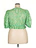 Future Collective Green 3/4 Sleeve Blouse Size XXL - photo 2