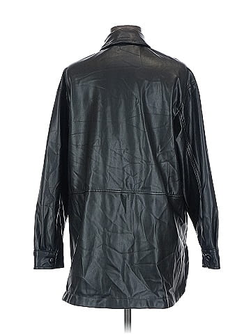 Zara Faux Leather Jacket (view 2)