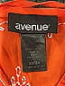 Avenue 100% Cotton Orange 3/4 Sleeve Blouse Size 22 - photo 7