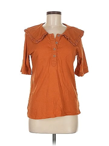 Maeve by Anthropologie Short Sleeve Blouse (view 1)