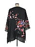 Johnny Was 100% Silk Black 3/4 Sleeve Silk Top Size 1X - photo 2