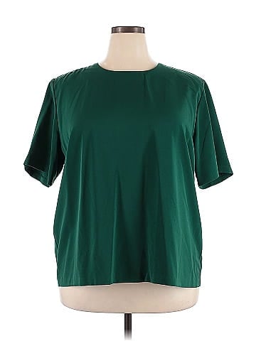 Susan Graver Short Sleeve Blouse (view 1)