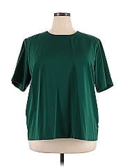 Susan Graver Short Sleeve Blouse
