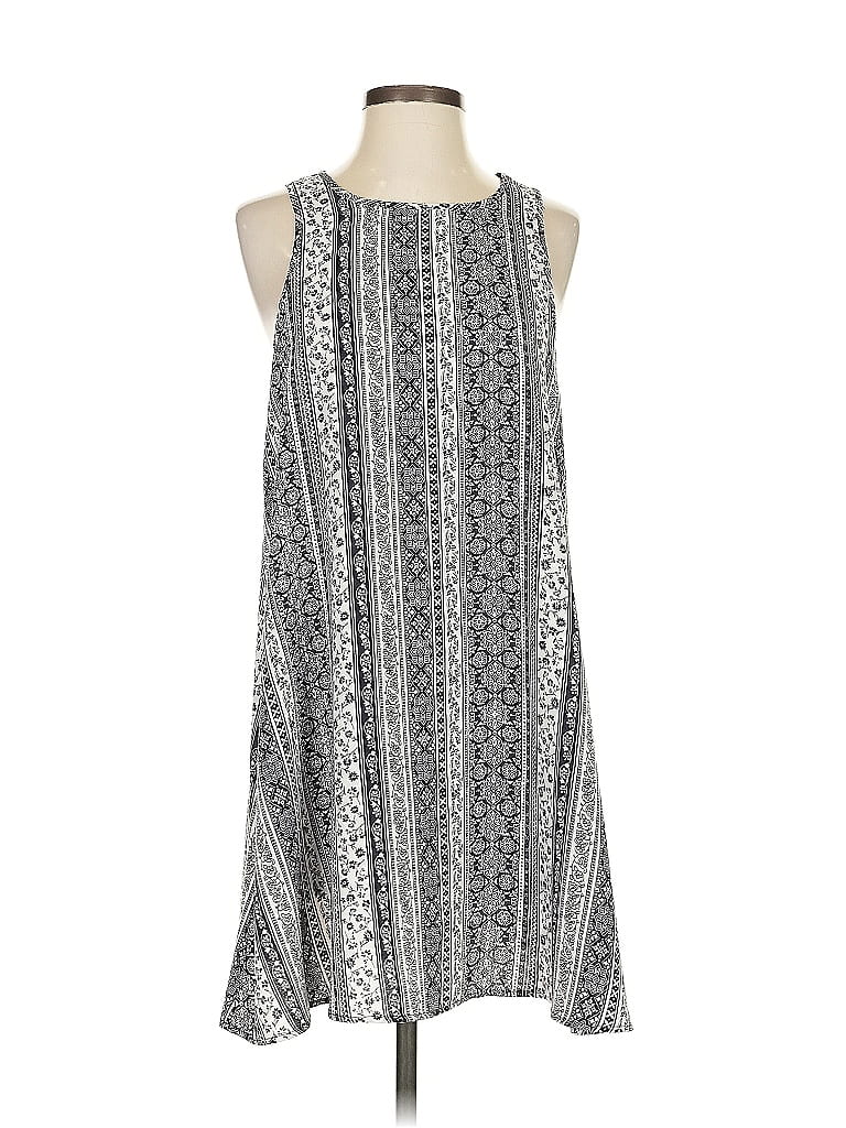 Pre-owned Forever 21 Casual Dress In Gray