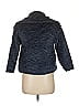 Diesel Blue Faux Fur Jacket Size 8 - photo 2