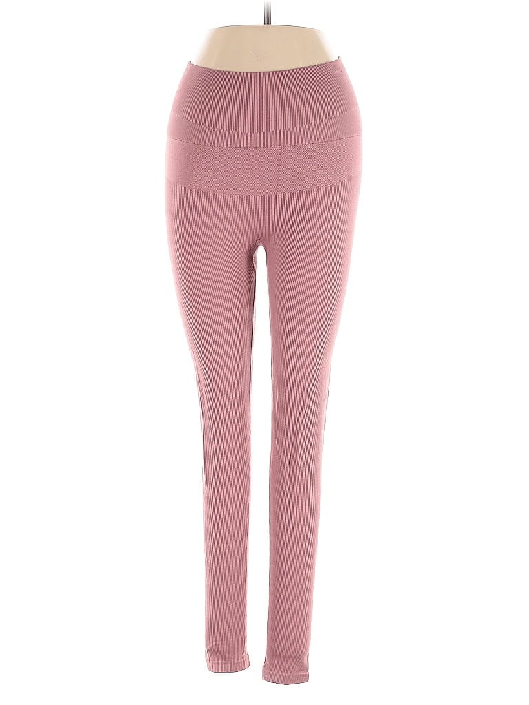Pre-owned L*space Active Pants In Pink