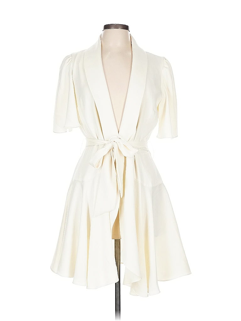 Alexia Admor 100% Polyester Ivory Cocktail Dress Size 10 - photo 1
