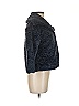 Diesel Blue Faux Fur Jacket Size 8 - photo 4