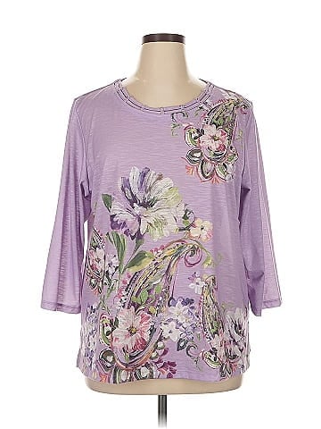 Alfred Dunner 3/4 Sleeve Blouse (view 1)