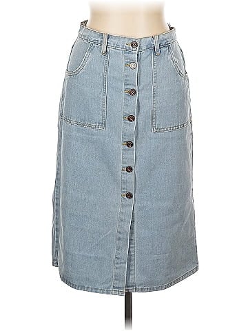 HG by Collection Denim Skirt (view 1)