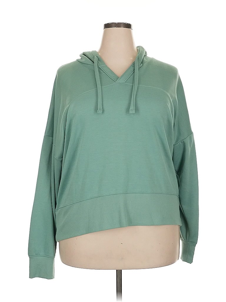 Tek Gear Green Pullover Hoodie Size XXL - photo 1