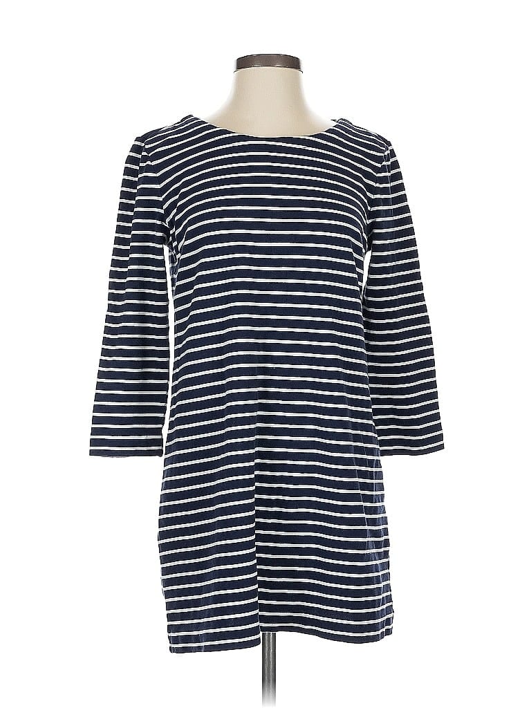 Pre-owned J.crew Factory Store Casual Dress In Blue