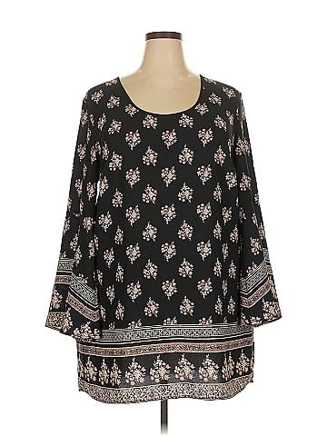 Xhilaration 3/4 Sleeve Blouse (view 1)