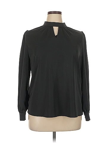 Allegra K Long Sleeve Blouse (view 1)