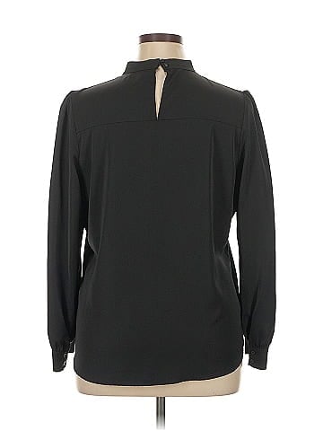 Allegra K Long Sleeve Blouse (view 2)
