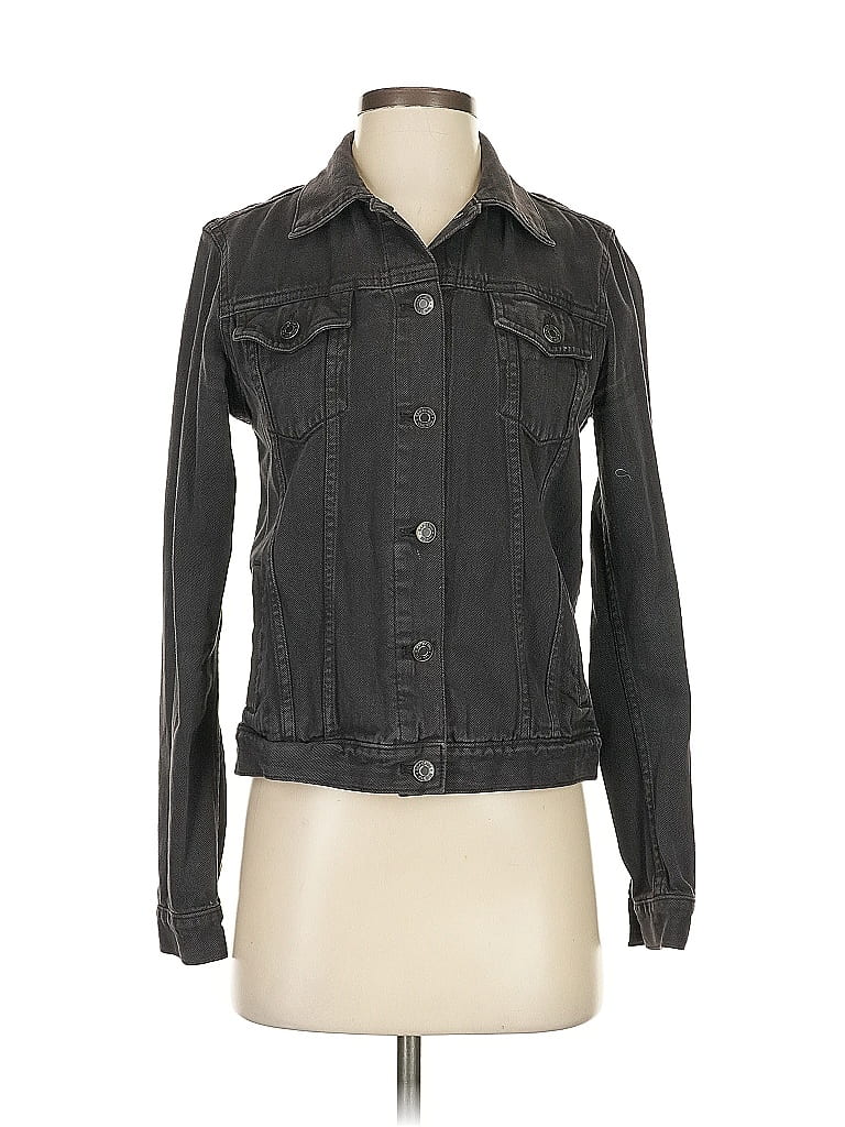 Pre-owned Gap Denim Jacket In Gray