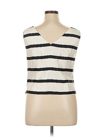 Adrianna Papell Sleeveless Silk Top (view 2)