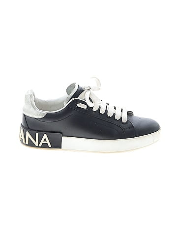 Dolce & Gabbana Leather Portofino Sneakers (view 1)