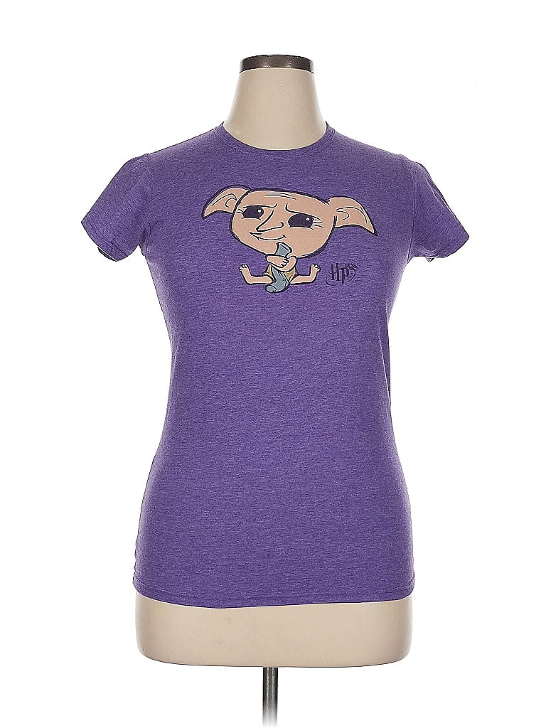 Harry Potter Purple Short Sleeve T-Shirt Size XL - photo 1