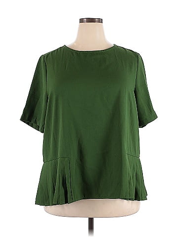 ELOQUII Short Sleeve Top (view 1)