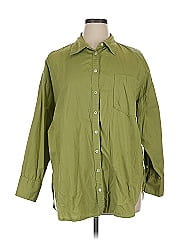 Maeve By Anthropologie 3/4 Sleeve Button Down Shirt