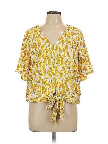 Nine West Short Sleeve Blouse (view 1)