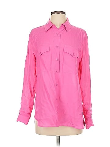 Zara Long Sleeve Button-Down Shirt (view 1)