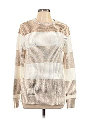 Pink Clover Pullover Sweater