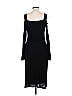 David Meister 100% Rayon Black Cocktail Dress Size L - photo 2