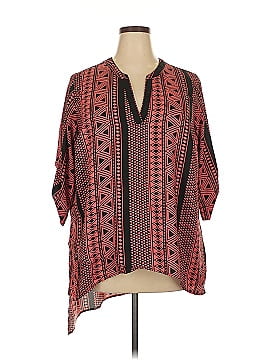 Roaman's 3/4 Sleeve Blouse