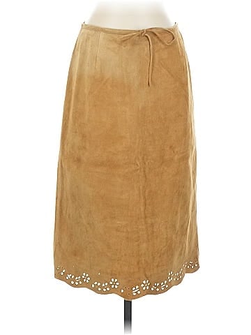 Ann Taylor Leather Skirt (view 1)