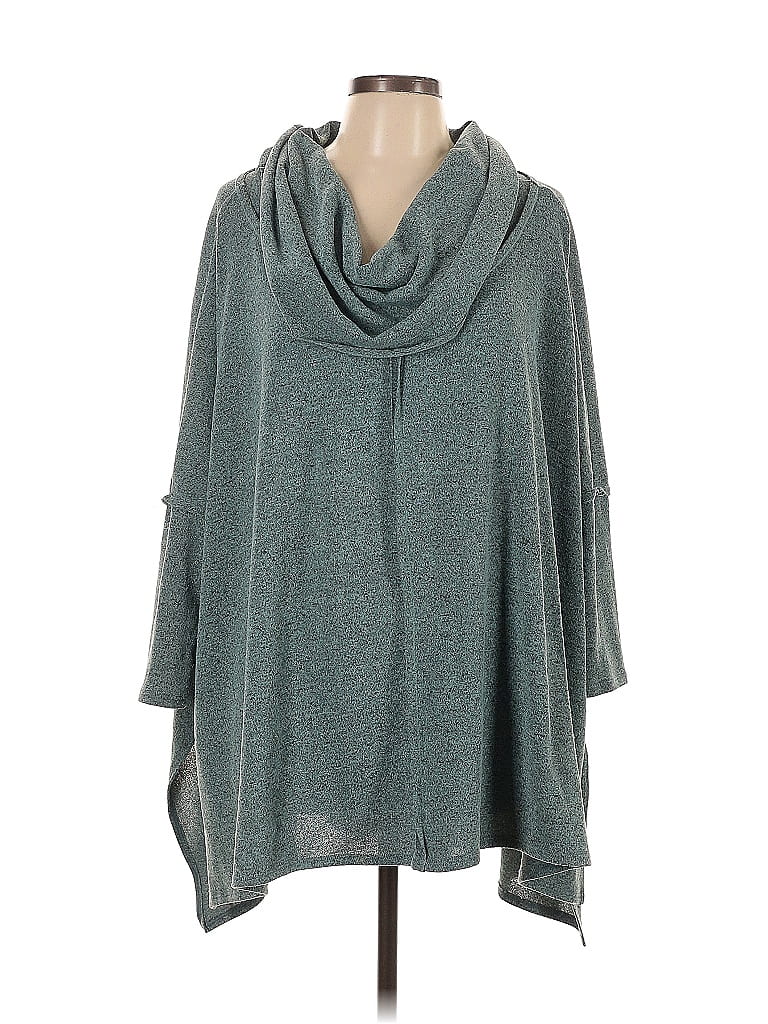 Easel Gray Blue Pullover Sweater Size S - photo 1