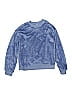 Hanna Andersson 100% Recycled Polyester Tie-dye Blue Pullover Sweater Size 12 (big kids) - photo 1