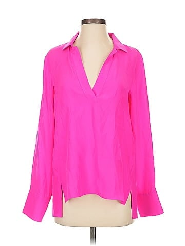 Alice & Trixie Long Sleeve Silk Top (view 1)
