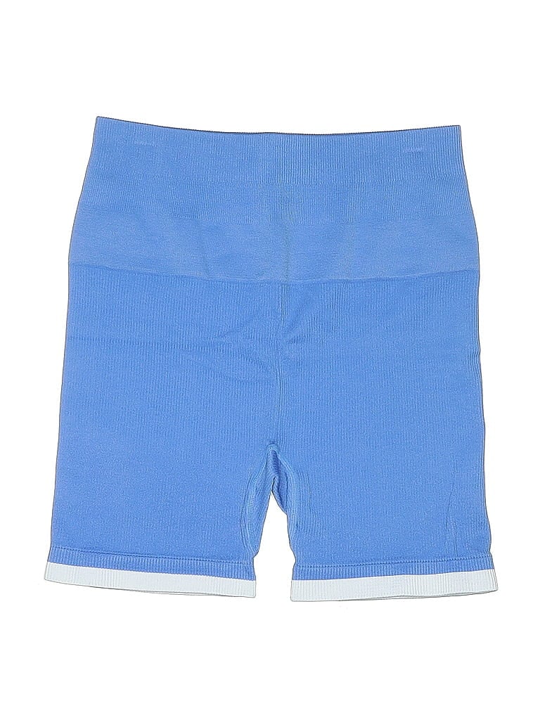 MWL by Madewell Color Block Blue Athletic Shorts Size XXS - photo 1